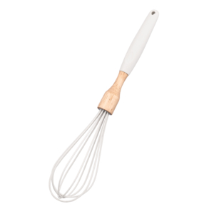 Whisk ARDESTO Tasty Baking 30cm, silicone, wood, light gray