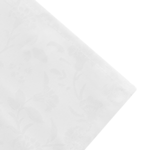 Tablecloth ARDESTO Waterproof Jacquard 140х180cm, 100% polyester, white