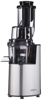 Auger juicer ARDESTO, 200W, bowl-0.6L, cake-0.6L, plastic/iron, silver-black