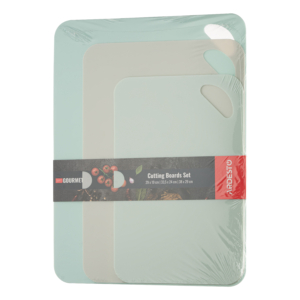 Cutting board set ARDESTO Gemini Gourmet, 3pcs, 29x19cm, 33.5x24cm, 38x29cm, plastic