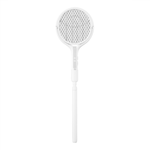 Electric fly swatter ARDESTO, grid 2800 V, battery 1800 mAh, USB-C > USB-A, white