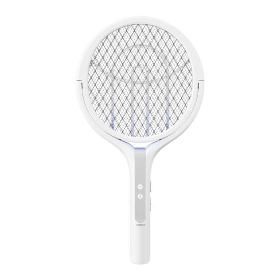 Electric fly swatter ARDESTO, grid 2800 V, battery 1800 mAh, USB-C > USB-A, white