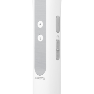 Electric fly swatter ARDESTO, grid 2800 V, battery 1800 mAh, USB-C > USB-A, white