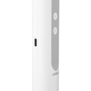 Electric fly swatter ARDESTO, grid 2800 V, battery 1800 mAh, USB-C > USB-A, white