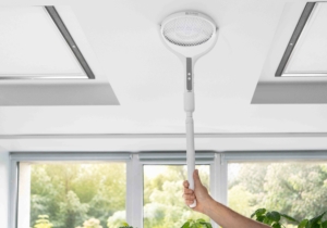 Electric fly swatter ARDESTO, grid 2800 V, battery 1800 mAh, USB-C > USB-A, white