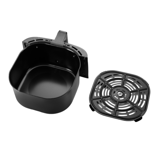 Air fryer ARDESTO 1450W, bowl-5L, touch control, 8 auto programs, plastic, black