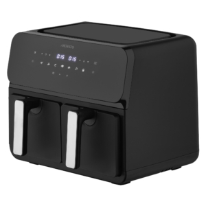 Air fryer ARDESTO 1700W, bowl-2*4.5L, touch control, 7 auto programs, plastic, black