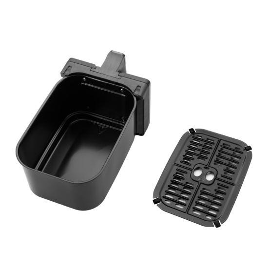 Air fryer ARDESTO 1700W, bowl-2*4.5L, touch control, 7 auto programs, plastic, black