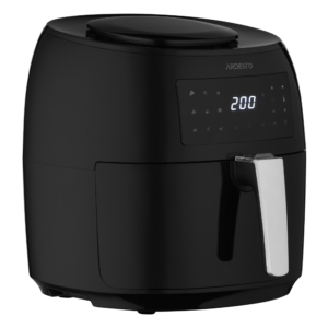 Air fryer ARDESTO 1800W, bowl-5.7L, touch control, 9 auto programs, plastic, black