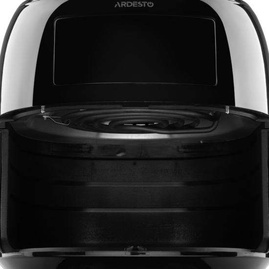 Air fryer ARDESTO 1800W, bowl-5.7L, touch control, 9 auto programs, plastic, black