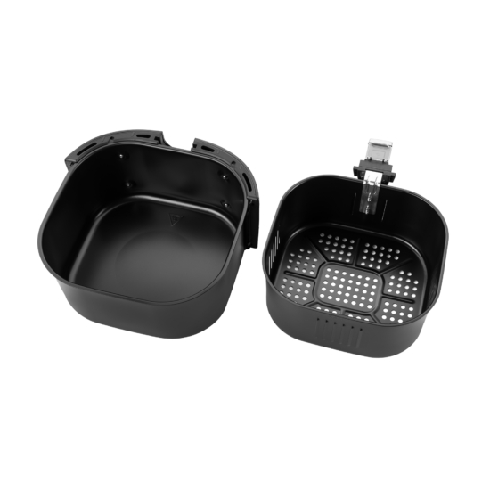 Air fryer ARDESTO 1800W, bowl-5.7L, touch control, 9 auto programs, plastic, black