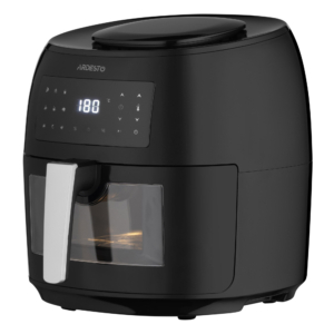 Air fryer ARDESTO 1800W, bowl-7.4L, touch control, 9 auto programs, plastic, black
