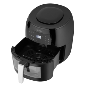 Air fryer ARDESTO 1800W, bowl-7.4L, touch control, 9 auto programs, plastic, black