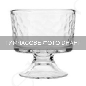 Dessert glass ARDESTO Dew 300ml, glass, transparent