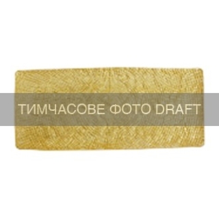 Plate ARDESTO Golden ice 30.5х12.5cm, glass, rectangular, golden
