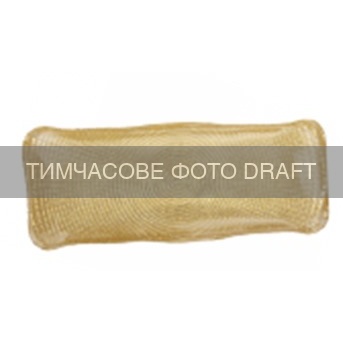 Блюдо ARDESTO Golden ice 33х13см, стекло, прямоугольная, золотистый