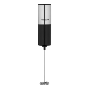 Hand Milk ARDESTO frother MBC-S1SSST ААx2, with stand, black-silver