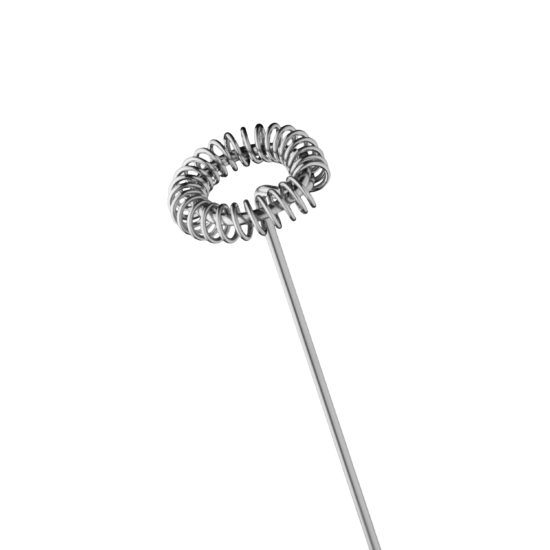 Hand Milk ARDESTO frother MBC-S1SSST ААx2, with stand, black-silver