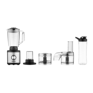 Multifunctional blender ARDESTO, 400W, 5in1, bowl-1000ml, silver-black