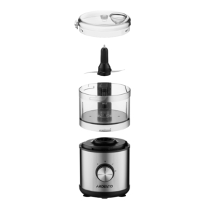 Multifunctional blender ARDESTO, 400W, 5in1, bowl-1000ml, silver-black