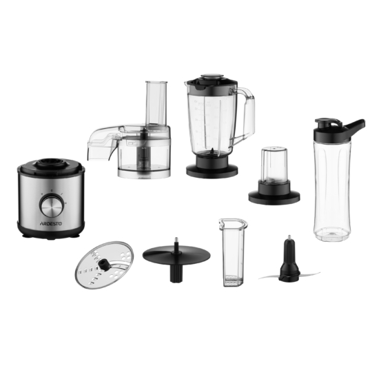 Multifunctional blender ARDESTO, 400W, 5in1, bowl-1000ml, silver-black