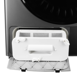 Dryer ARDESTO heat pump Black Mars, 8kg, A++, 65cm, display, drum lighting, grey