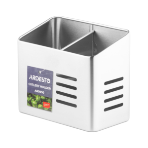 Cutlery holder Ardesto Gemini, 16?9?13cm, stainless steel