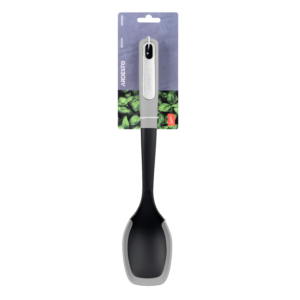 Spoon ARDESTO Gemini 34cm, plastic, silicone, grey, black