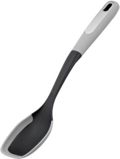 Spoon ARDESTO Gemini 34cm, plastic, silicone, grey, black