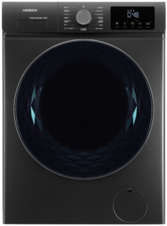 Washer-dryer ARDESTO front load, 8(5)kg, 1200, A/E, 57.2cm, display, steam, inverter, grey