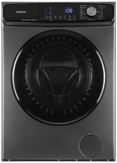 Washer-dryer ARDESTO front load Black Mars, 10(6)kg, 1400, A+++, 60cm, display, steam, inverter, silver