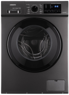 Washing machine ARDESTO front load, 7kg, 1200, A+++, 48cm, display, steam, inverter, drum lighting, grey