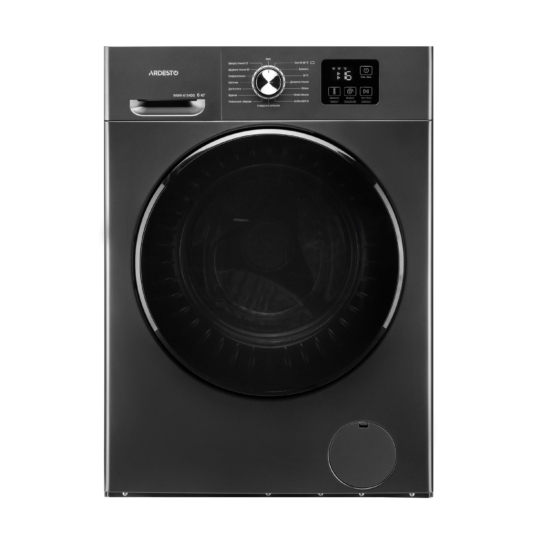Washing machine ARDESTO front load Black Mars, 6kg, 1200, A, 46.5cm, display, inverter, gray