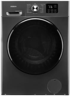 Washing machine ARDESTO front load Black Mars, 6kg, 1200, A, 46.5cm, display, inverter, gray