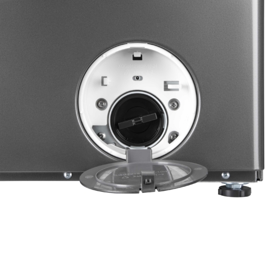 Washing machine ARDESTO front load Black Mars, 6kg, 1200, A, 45cm, display, steam, inverter, grey