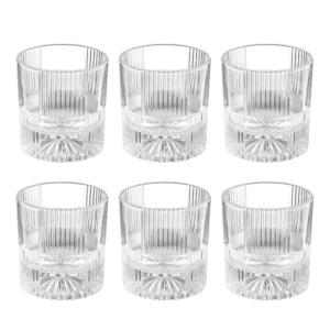 Whiskey glasses set ARDESTO Lynx 300ml, 6pcs, glass, transparent
