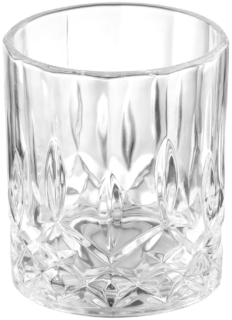 Whiskey glasses set ARDESTO Polaris Rotate 300ml, 6pcs, glass, transparent