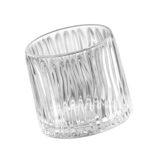Whiskey glasses set ARDESTO Ara Rotate Сlumsy 300ml, 6pcs, glass, transparent