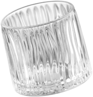 Whiskey glasses set ARDESTO Ara Rotate Сlumsy 300ml, 6pcs, glass, transparent
