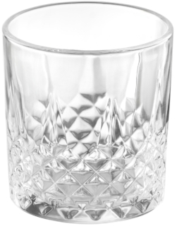Whiskey glasses set ARDESTO Carina 345ml, 6pcs, glass, transparent
