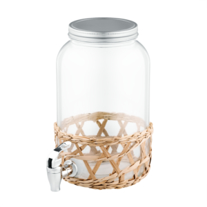 Beverage dispenser Ardesto Midori, 3 L, glass, transparent