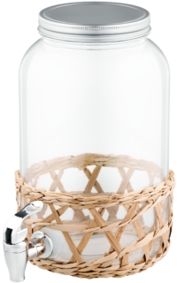 Beverage dispenser Ardesto Midori, 3 L, glass, transparent