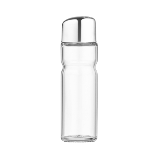 Salt and pepper set with stand Ardesto Gemini, 20.5cm, 5psc, stainless steel, glass, transparent