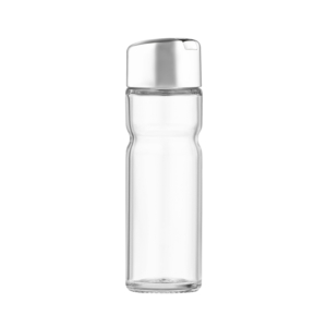 Salt and pepper set with stand Ardesto Gemini, 20.5cm, 5psc, stainless steel, glass, transparent