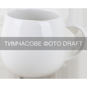Mug ARDESTO Novara, 400ml, porcelain, white