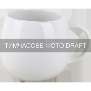 Чашка ARDESTO Novara, 400мл, порцеляна, білий