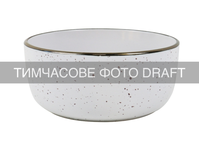 Bowl ARDESTO Piemonte, 820ml, 15.5cm, ceramic, white