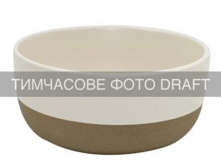 Салатник ARDESTO Enna, 820мл, 15.5см, керамика, кремовый
