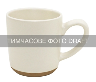 Чашка ARDESTO Enna, 400мл, кераміка, кремовий