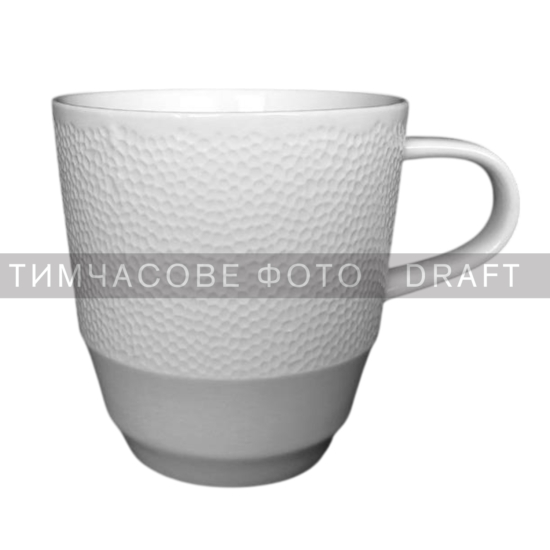 ARDESTO Cup Ancona, 320ml, porcelain, white